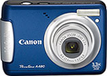 Máquina digital Canon PowerShot A480