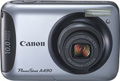 Máquina digital Canon PowerShot A490 - Foto editada pelo Câmera versus Câmera