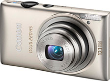 Máquina digital Canon PowerShot IXUS 220 HS - denominada Canon PowerShot ELPH 300 HS no Brasil - Foto editada pelo Câmera versus Câmera