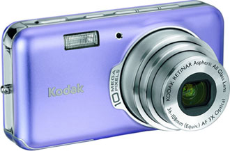 Câmera digital Kodak EasyShare V1003 - Cortesia da Kodak, editada pelo Câmera versus Câmera