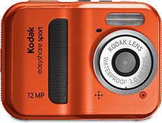 Máquina digital Kodak EasyShare Sport / Kodak C123 - Foto editada pelo Câmera versus Câmera