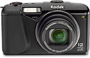Máquina digital Kodak EasyShare Z950 - Frente - Cortesia da Kodak, editada pelo Câmera versus Câmera