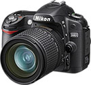 Máquina digital Nikon D80 com lente opcional