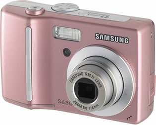 Câmera digital Samsung S630 - Cortesia da Samsung, editada pelo Câmera versus Câmera