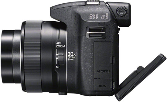 Câmera digital Sony Cyber-shot DSC-HX200V - Tela Articulável