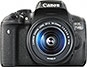 Câmera digital Canon EOS Rebel T6i/ EOS 750D