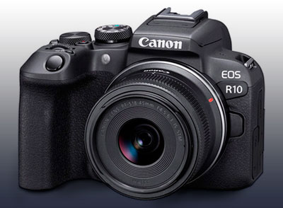Câmera digital Canon EOS R10 - Diagonal