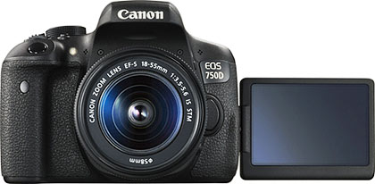 canon 750d fps
