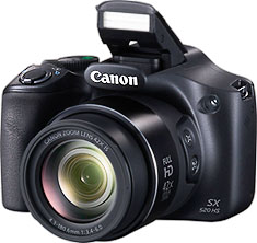 Máquina digital Canon PowerShot SX520 HS - Foto editada pelo Câmera versus Câmera