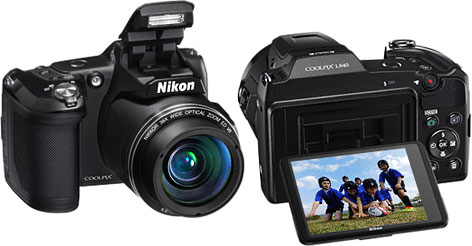 Máquina digital Nikon Coolpix L840 - Foto editada pelo Câmera versus Câmera