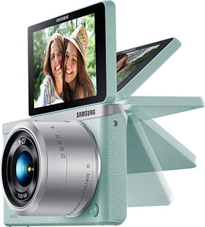 Máquina digital Samsung NX mini