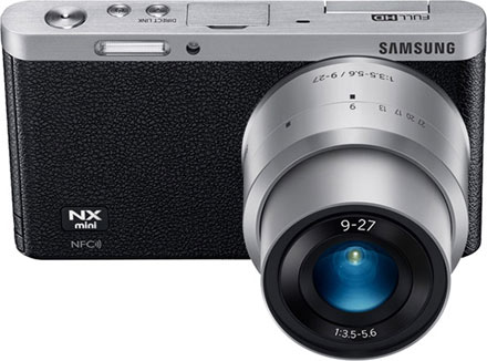 Câmera digital Samsung NX mini - Cor Preta