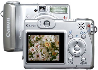 Máquina digital Canon PowerShot A530