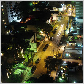 Paisagem noturna: teste de como a Canon G12 reproduz cenas pouco iluminadas