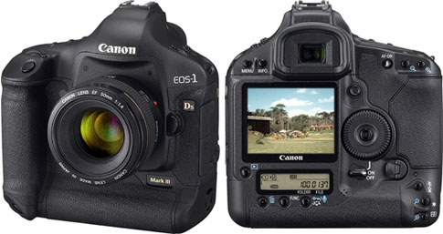 Canon EOS 1Ds mark Ⅲ フルセット Canon EOS-1Ds Mark III - Câmera versus Câmera