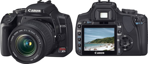 Canon EOS Digital Rebel XTi / EOS 400D - Câmera versus Câmera