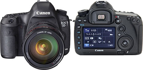 Canon EOS 5D Mark II - Especificações - Câmera versus Câmera