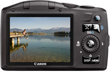 Máquina digital Canon PowerShot SX130 IS - Foto editada pelo Câmera versus Câmera