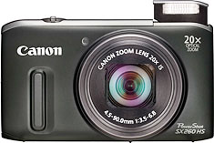 Máquina digital Canon PowerShot SX260 HS - Foto editada pelo Câmera versus Câmera