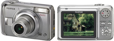 Fujifilm FinePix A900 - Câmera versus Câmera