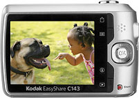 Máquina digital Kodak EasyShare C143 - Foto editada pelo Câmera versus Câmera