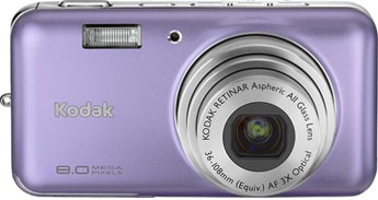 Câmera digital Kodak EasyShare V803 - Cortesia da Kodak, editada pelo Câmera versus Câmera