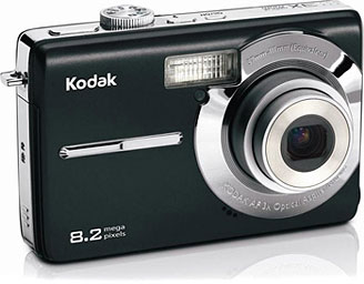 Câmera digital Kodak EasyShare M853 - Cortesia da Kodak, editada pelo Câmera versus Câmera