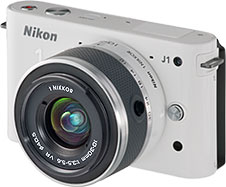 Máquina digital Nikon 1 J1 com lente opcional - Foto editada pelo Câmera versus Câmera