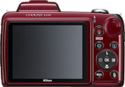 Máquina digital Nikon Coolpix L110 - Cortesia da Nikon, editada pelo Câmera versus Câmera