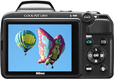 Máquina digital Nikon Coolpix L810 - Foto editada pelo Câmera versus Câmera