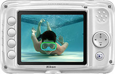 Máquina digital Nikon Coolpix S30 - Foto editada pelo Câmera versus Câmera