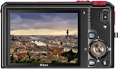 Máquina digital Nikon Coolpix S9100 - Foto editada pelo Câmera versus Câmera