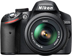 Máquina digital Nikon D3200 - Foto editada pelo Câmera versus Câmera