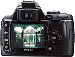 Máquina digital Nikon D40