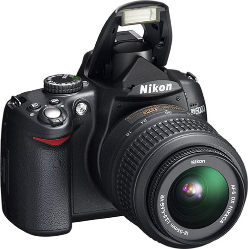 nikon d5000 black 12.3 mp