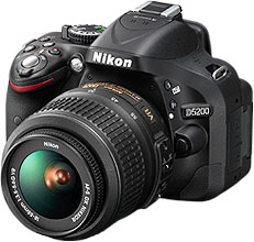 Máquina digital Nikon D5200 - Foto editada pelo Câmera versus Câmera