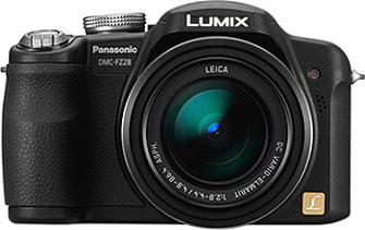 Câmera digital Panasonic Lumix DMC-FZ28 - Cortesia Panasonic, editada pelo Câmera versus Câmera