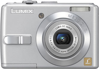 Câmera digital Panasonic Lumix DMC-LS70 - Cortesia Panasonic, editada pelo Câmera versus Câmera
