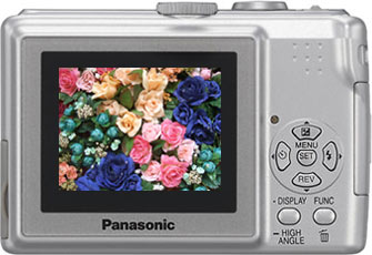 Câmera digital Panasonic Lumix DMC-LS70 - Cortesia Panasonic, editada pelo Câmera versus Câmera