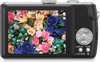Câmera digital Panasonic Lumix DMC-TZ3 - Cortesia Panasonic, editada pelo Câmera versus Câmera