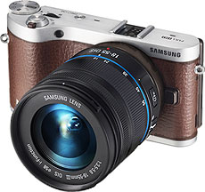 Máquina digital Samsung NX300 com lente opcional - Foto editada pelo Câmera versus Câmera