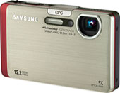 Máquina digital Samsung ST1000 - Diagonal - Cortesia da Samsung, editada pelo Câmera versus Câmera