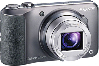 Câmera digital Sony Cyber-shot DSC-H90 - Cortesia Sony, editada pelo Câmera versus Câmera