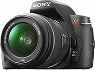 Máquina digital Sony Alpha DSLR-A390 - Foto editada pelo Câmera versus Câmera
