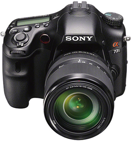 Câmera digital Sony Alpha SLT-A77 - Com Lente Opcional