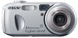 Máquina digital Sony Cyber-shot DSC-P73