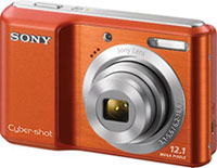 Máquina digital Sony Cyber-shot DSC-S2100 - Cortesia da Sony, editada pelo Câmera versus Câmera