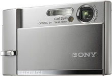 Máquina digital Sony Cyber-shot DSC-T50