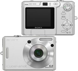 Máquina digital Sony Cyber-shot DSC-W30
