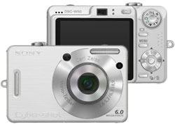 Máquina digital Sony Cyber-shot DSC-W50